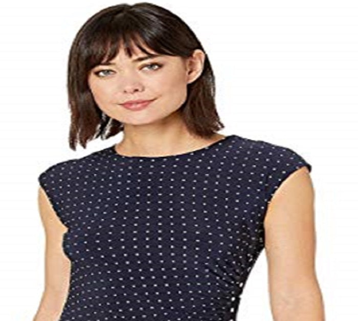 Vestido Ralph Lauren Feminino Manga Curta Azul Tamanho XS