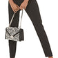 Macacão feminino Michael Kors com lantejoulas e um ombro só, preto, tamanho 8
