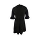 Vestido Betsey Johnson Feminino Gola Fit &amp; Flare Preto Tamanho 12