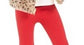 Leggings de tricô trançado para meninas Epic Threads, tamanho 6X, vermelho