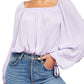 Body feminino Another Round da Free People, roxo, tamanho extragrande