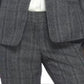Blazer feminino Kasper com gola entalhada e um botão, xadrez, verde, tamanho 16