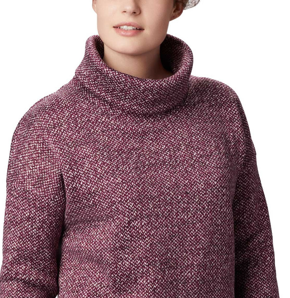 Columbia Chillin Fleece Pullover Feminino - Roxo Feminino Tamanho Grande