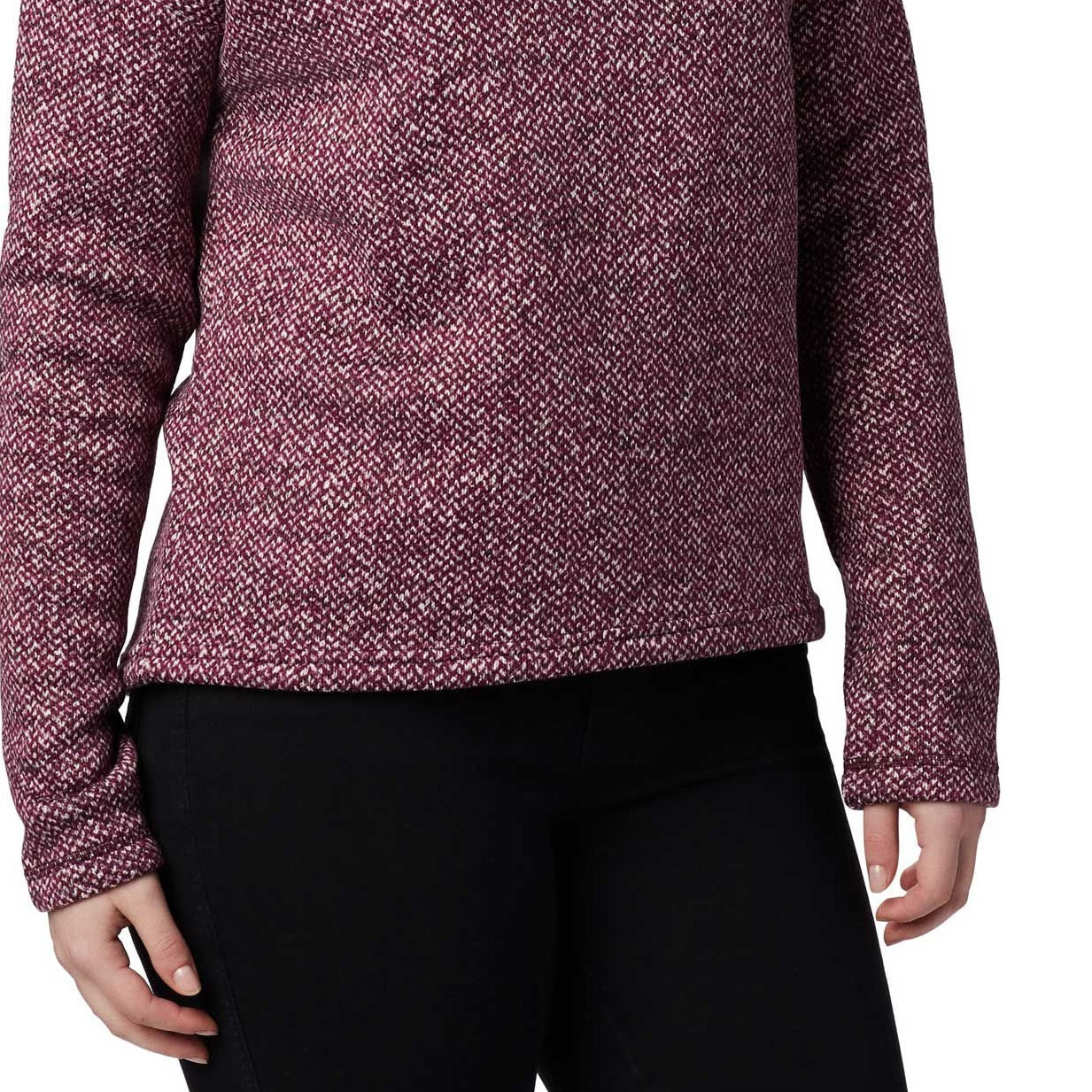 Columbia Chillin Fleece Pullover Feminino - Roxo Feminino Tamanho Grande