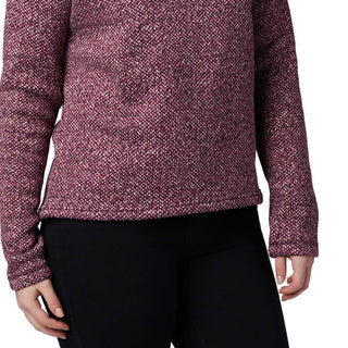 Columbia Chillin Fleece Pullover Feminino - Roxo Feminino Tamanho Grande