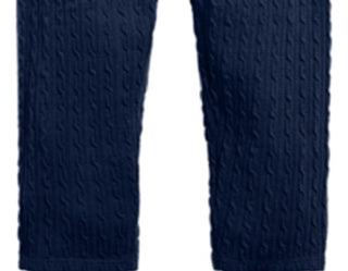 Legging texturizada para bebê menina First Impressions, azul, tamanho 3-6 meses