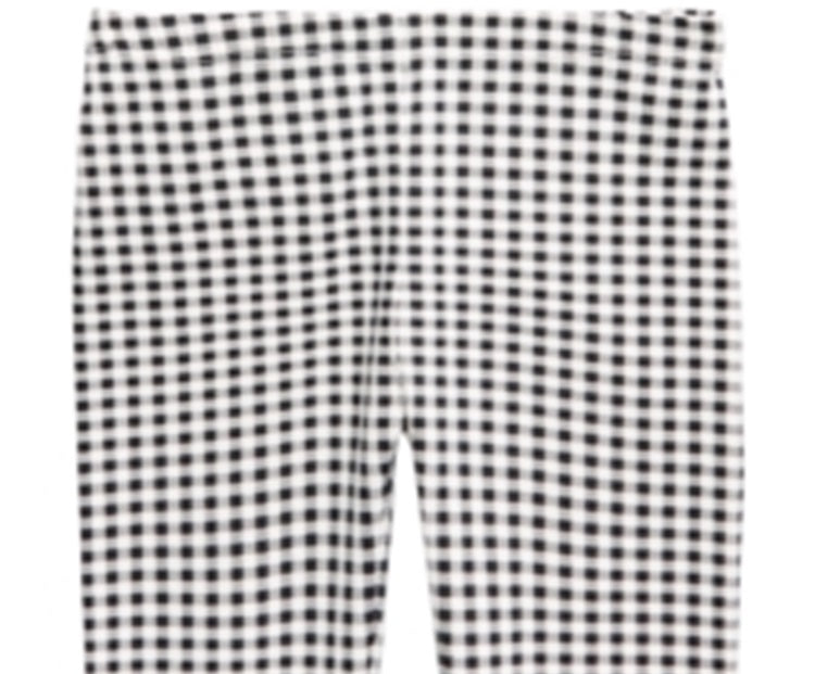 Leggings com laço xadrez para meninas First Impressions, tamanho 12 MO
