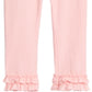 Leggings com babados para meninas First Impressions, rosa, tamanho 6-9 meses