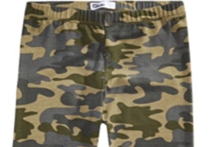 Leggings estampadas camufladas para meninas Epic Threads, tamanho 2T, verde