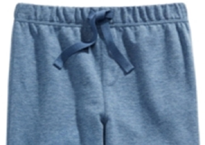 Calça infantil First Impressions com patch no joelho para meninos, azul, tamanho 3T