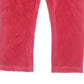 Leggings de veludo para meninas First Impressions, tamanho 3-6 meses, vermelho