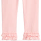 Leggings com babados para meninas First Impressions, rosa, tamanho 24 meses
