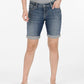 Bermuda jeans feminina Elyse Roll Cuff, azul, tamanho 27, da Silver Jeans Co.