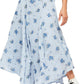 Vestido Midi Sea Glass Azul Free People Feminino Tamanho 10