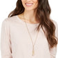Top feminino com brilho salpicado estilo &amp; co, marrom, tamanho grande