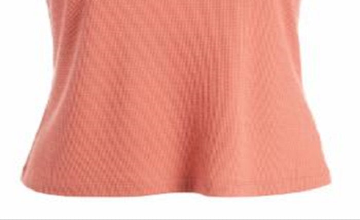 Top feminino Self Esteem com decote quadrado rosa tamanho grande
