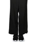 Calça de corrida feminina Rachel Roy, cintura média, perna larga, preta, tamanho pequeno