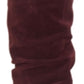 INC International Concepts Sapatos de salto alto femininos de tecido bico fino, vermelho, tamanho 6 M