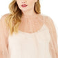 Regata transparente feminina International Concepts rosa tamanho 2XL