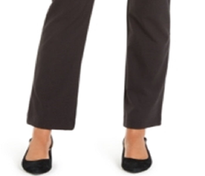 Calça reta feminina Adidas cinza tamanho 4