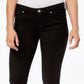 Jeans feminino Sarah Denim Skinny Ankle Jeans preto tamanho 24