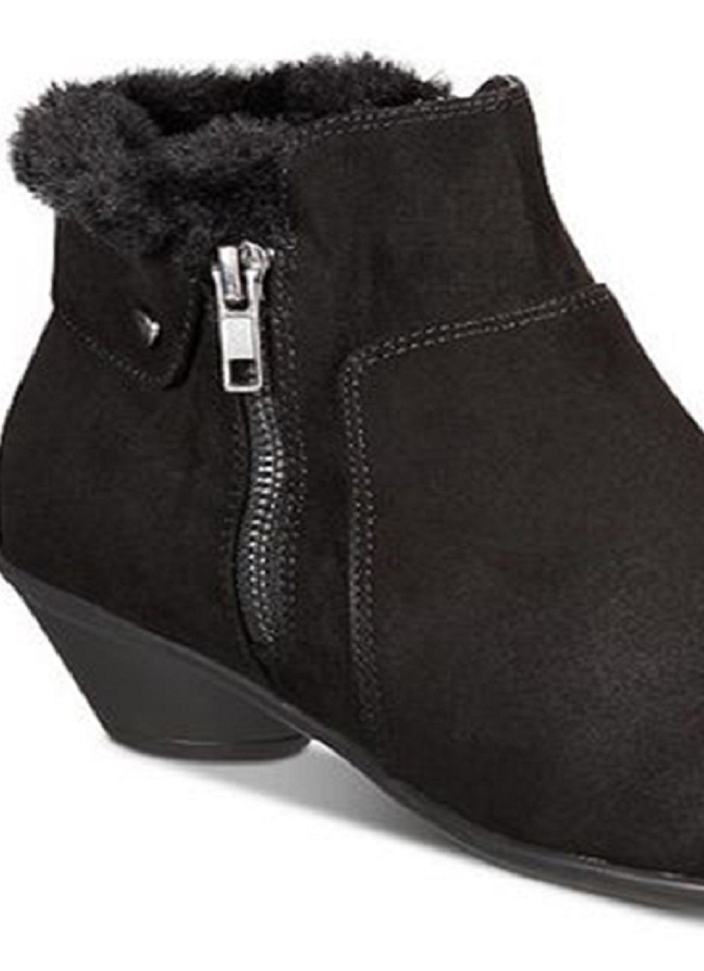 Karen Scott Ursah Tecido Fechado Tornozelo Moda Sapatos Femininos Marrom Tamanho 8 M