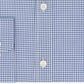 Camisa social masculina Tommy Hilfiger Slim Fit Performance Stretch Azul Tamanho 16,5 x 34 x 35