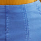 Minissaia jeans feminina moderna Free People, azul, tamanho 0