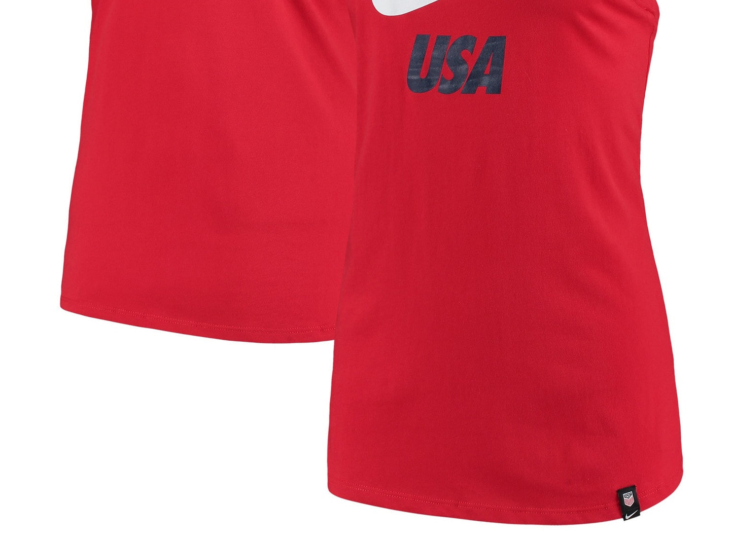 Regata Nike Racerback Performance Feminina Vermelha Tamanho Médio