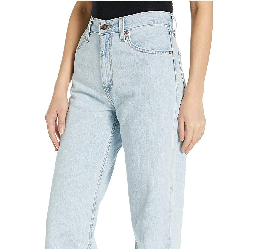 Calça jeans feminina Levi's Cotton Dad Jeans Azul Tamanho 32X30