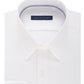 Camisa social masculina Tommy Hilfiger Athletic Fit com botões, branca, tamanho 34-35