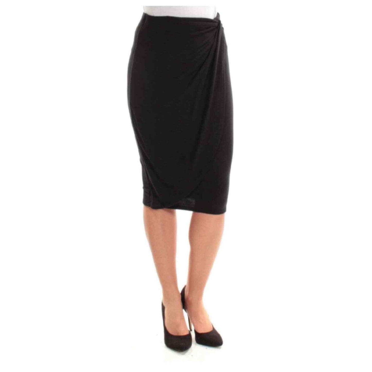 Saia Flare-Hem Feminina Bar III Preta Tamanho XS