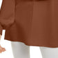 Suéter Alfani Ribbed Túnica Marrom Tamanho G