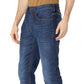 Calça jeans masculina Buffalo David Bitton Six X Straight Leg, azul, tamanho 31x32