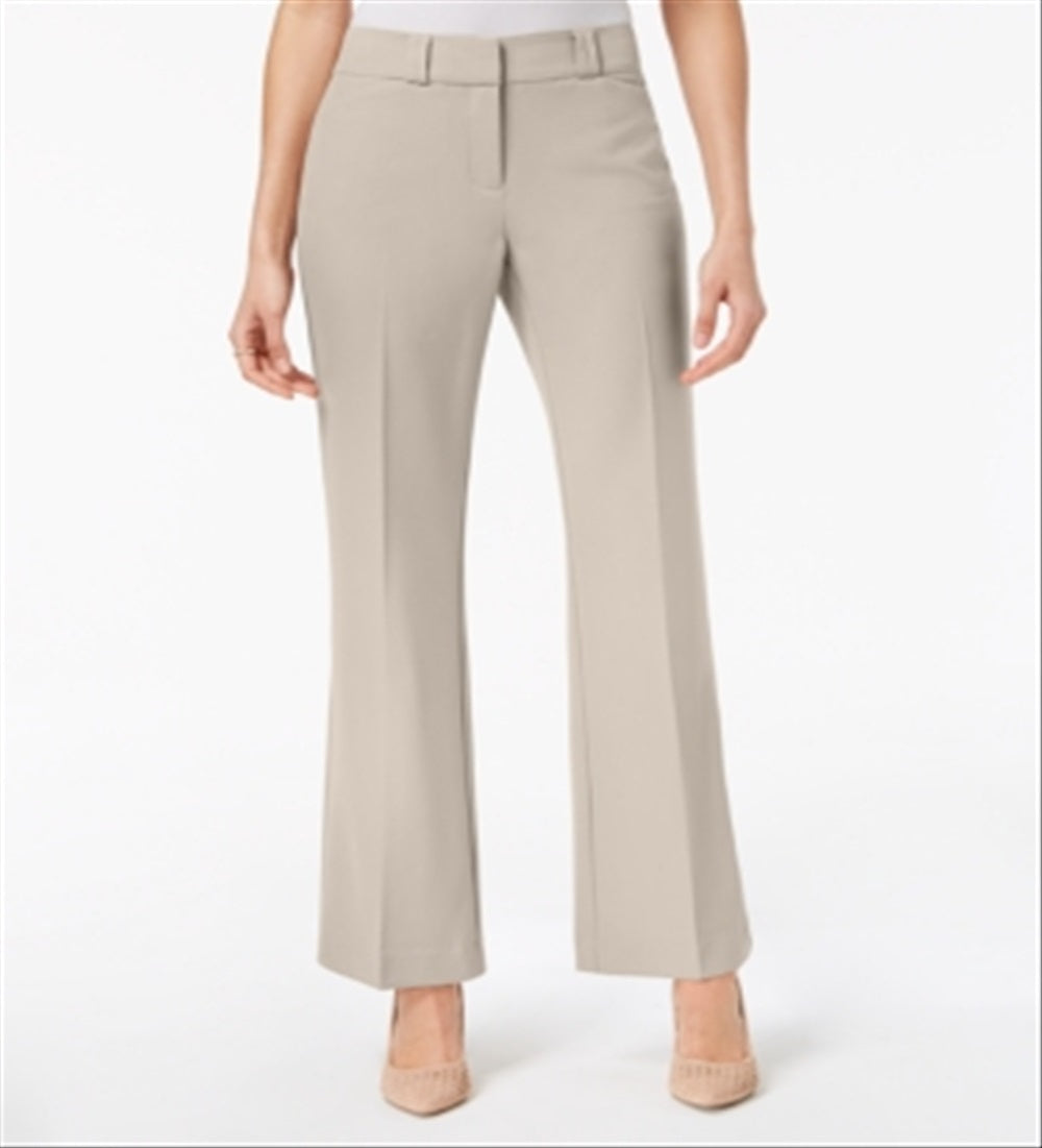 Calça Alfani Curvy Bootcut Feminina Rosa Tamanho 18