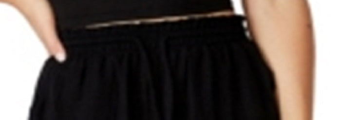 Shorts de fim de semana feminino Cotton On, preto, tamanho 8