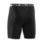 Shorts de compressão Under Armour HeatGear® Sonic masculino, tamanho grande, cinza mesclado, tamanho G