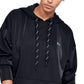 Moletom Under Armour Fitness Running Feminino Preto Tamanho Médio