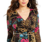 Vestido tubinho estampado Thalia Sodi feminino, preto, tamanho X-S