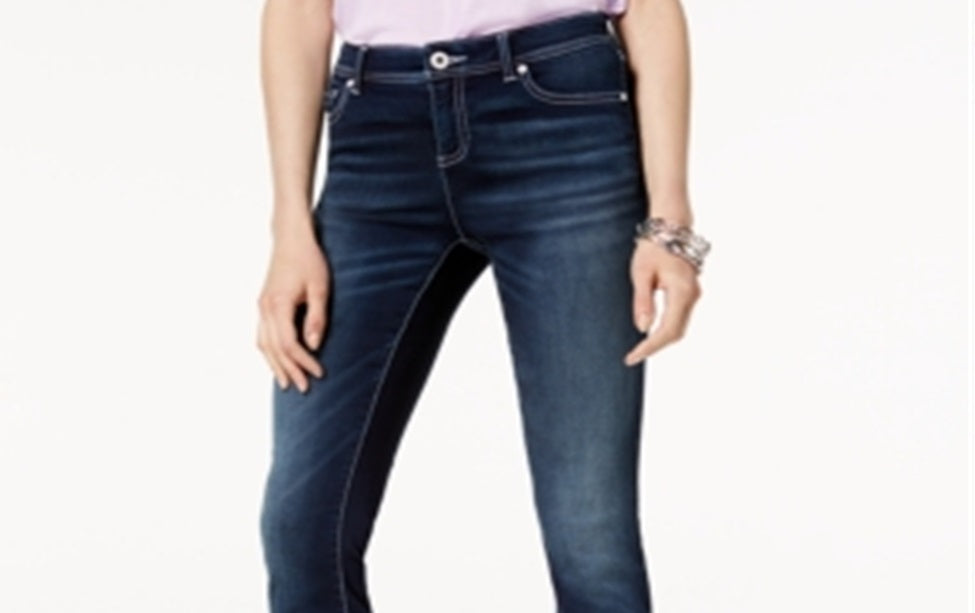 Calça jeans feminina Bootcut da INC International Concepts, azul, tamanho 2