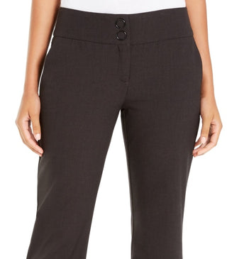 Calça reta feminina Alfani cinza tamanho 10