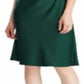 Vestido de festa de cetim Ralph Lauren feminino verde tamanho -18