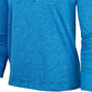 Jaqueta Nike Fitness Workout 1/4 Zip Feminina Azul Tamanho GG