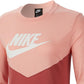 Top curto Nike Fitness Running Feminino Laranja Tamanho Grande