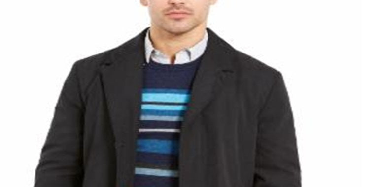 Ralph Lauren Masculino Heat Thermal Rainwear Variety Coat Preto Tamanho 40