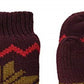 Luvas Fair Isle Femininas The North Face Marrom Tamanho XSS