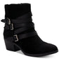 Botas Caryl femininas American Rag, pretas, tamanho 6 M