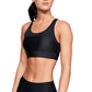 Sutiã esportivo feminino Under Armour Bralette preto tamanho grande