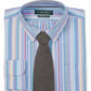 Camisa social listrada masculina Ralph Lauren Classic Fit, azul, tamanho GG
