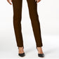 Calça skinny feminina Style &amp; Co, marrom, tamanho pequeno, G